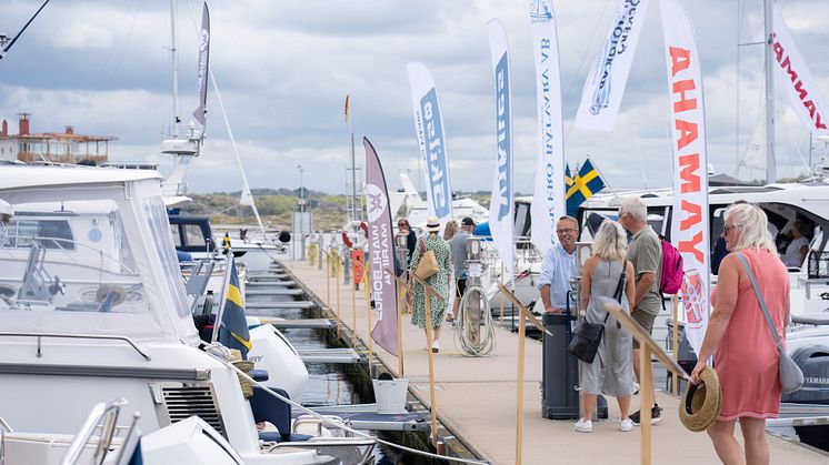 Just nu pågår en av många båtmässor runt om i landet, Marstrand Motorboat Show.