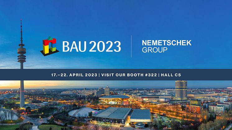 The Nemetschek Group is looking forward to seeing customers, journalists and partners at BAU 2023 (c) Nemetschek Group