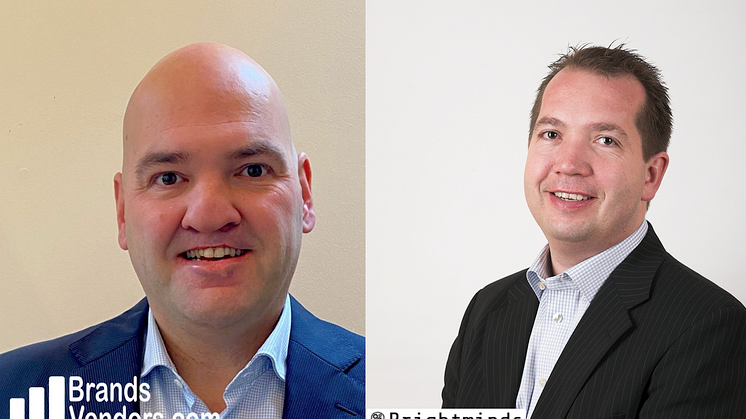 Bob Hanemaaijer from BrandsVendors will join the sales team as a Sales agent in the Benelux region and Anders Simonsen from Brightminds is the new Sales agent in Norway. 