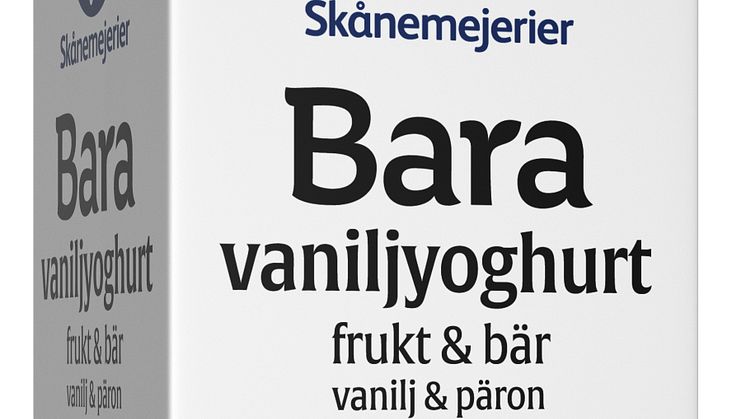 BARA vaniljyoghurt vanilj och päron
