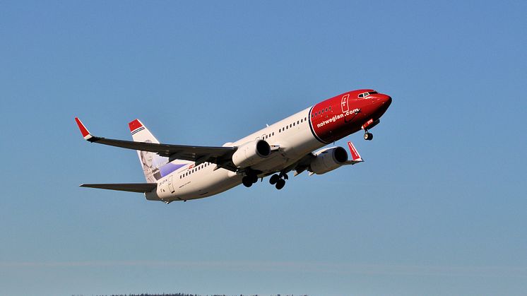 Norwegian to double flights between London Gatwick and Gothenburg this winter