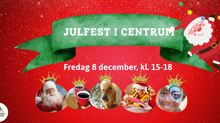 Fredag 8 december klockan 15–18 blir det julfest i Bergsjöns Centrum med bland annat julsånger, glögg, pannkakor, ponnyridning och en livs levande tomte.