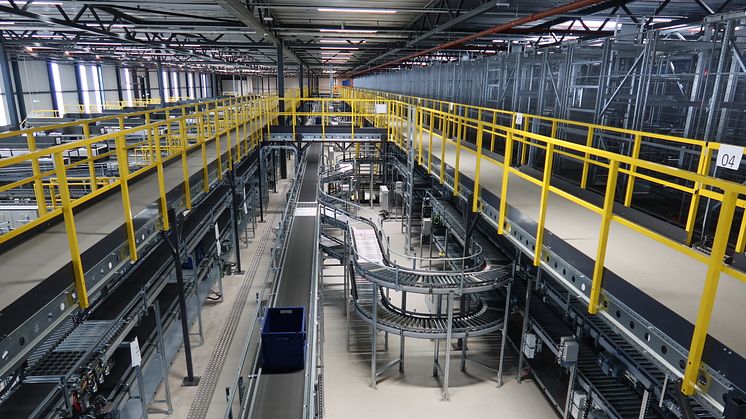 DSV geautomatiseerd warehouse Venlo