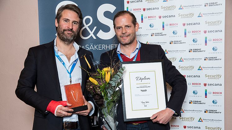 Coapps vinnare av Security Awards 2017 – ”Årets Tekniklösning”