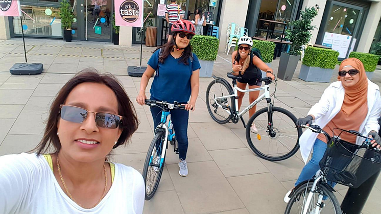 JoyRiders London empowers women through introducing them to cycling