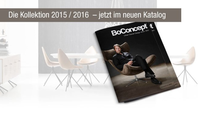 BoConcept: Fall in love 2016 – der neue Katalog ist da!