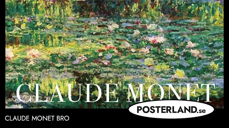 Claude Monet Bro över Näckrosdamm