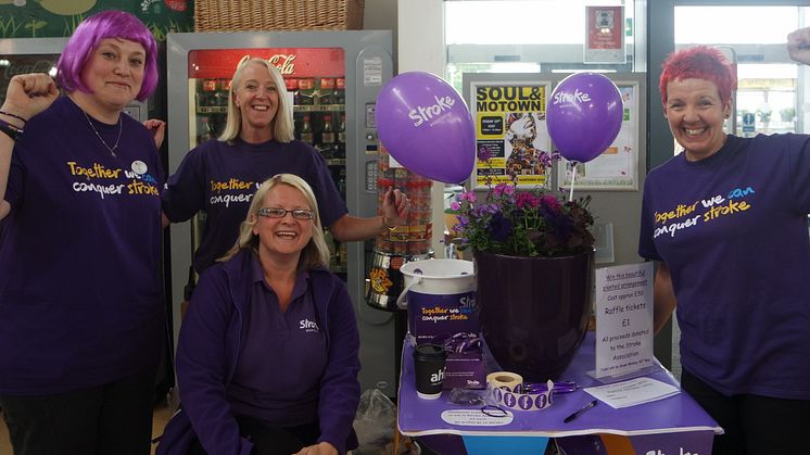 ​Dobbies helps to Make May Purple for Stroke Association