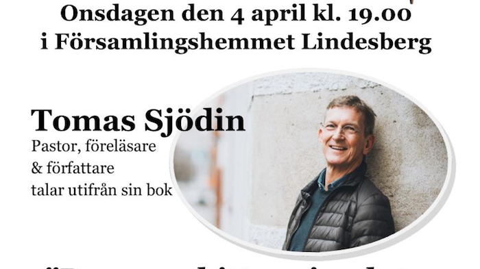 ​Tomas Sjödin gästar LivingRoom i Lindesberg