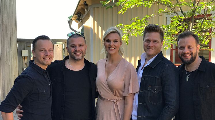 Sannex är som enda dansband klart för Allsång på Skansen 2018!