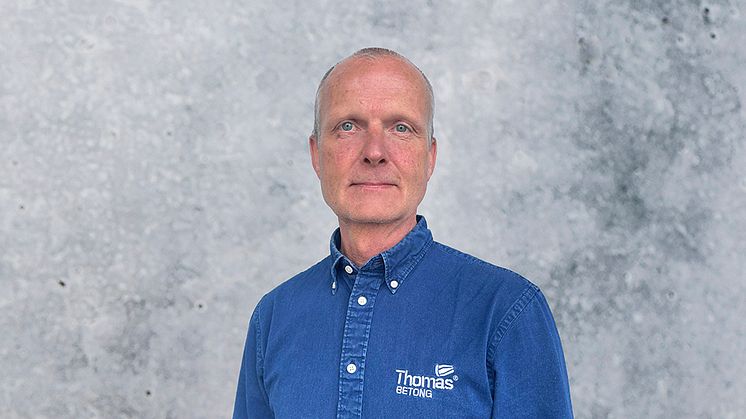 Staffan Larsson – ny försäljningschef för affärsområde prefab hos Thomas Betong