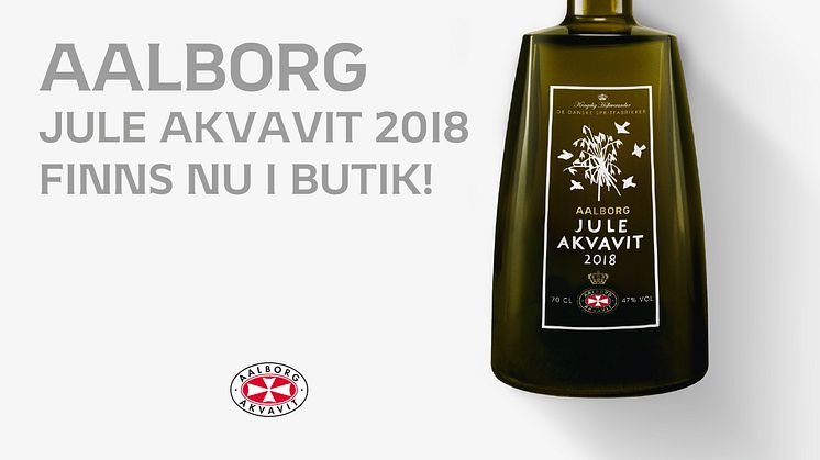 Aalborg Jule akvavit 2018