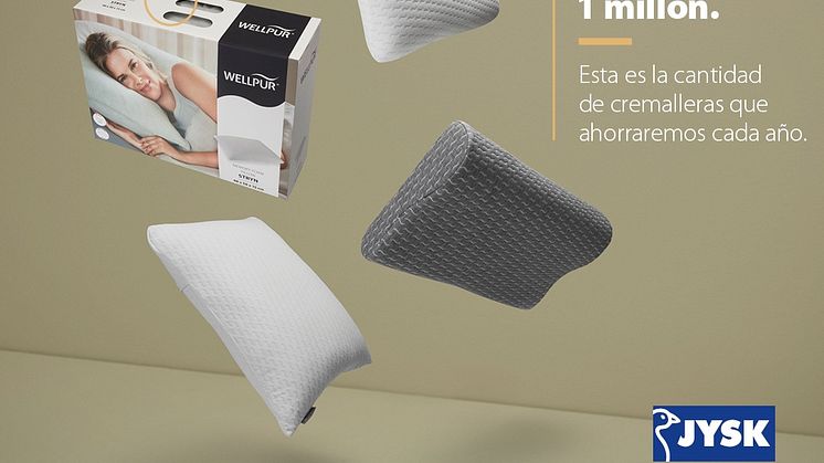Las mejoras en la producción y el embalaje de almohadas ahorran millones de asas de plástico y cremalleras de metal 