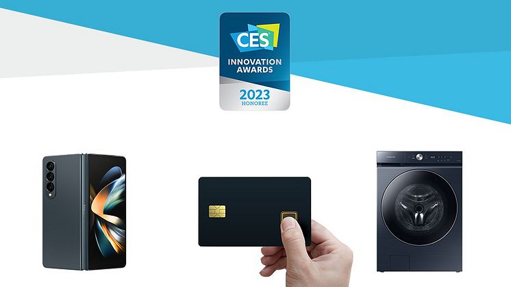 Hele 46 av Samsungs nyeste produkter og tjenesteinnovasjoner får CES 2023 Innovation Award-utmerkelser
