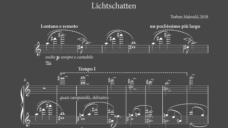 Komposition ‹Lichtschatten› von Torben Maiwald (Rechte: Johannes Greiner)