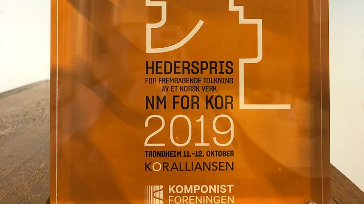 Norsk Komponistforenings hederspris 2019