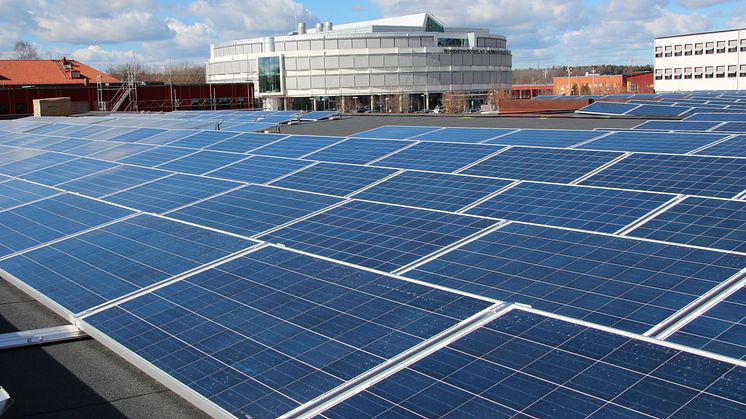Pressinbjudan: Nu invigs Akademiska Hus största satsning på solceller