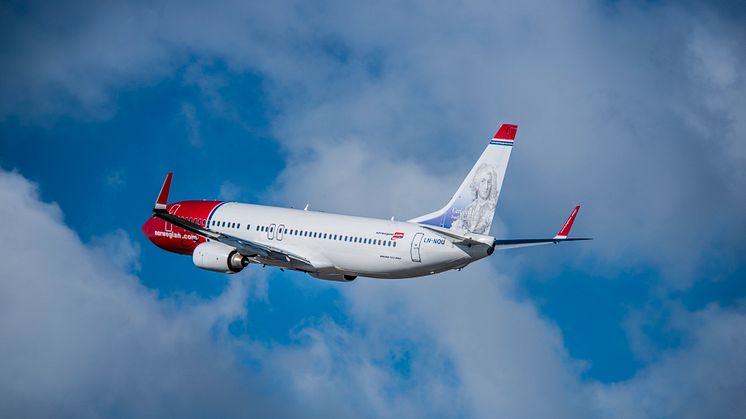 Norwegian 737-800 Aircraft