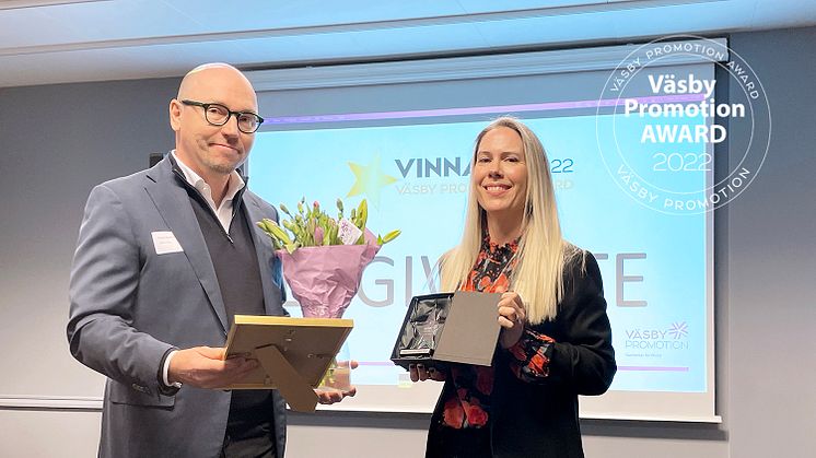 Logiwaste vinnare av Väsby Promotion Award 2022