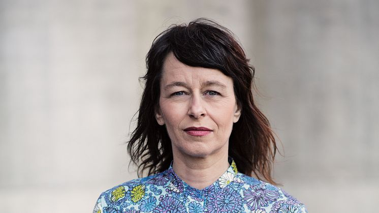 Anna Charlotta Gunnarson, programledare för UR:s Pop och politik