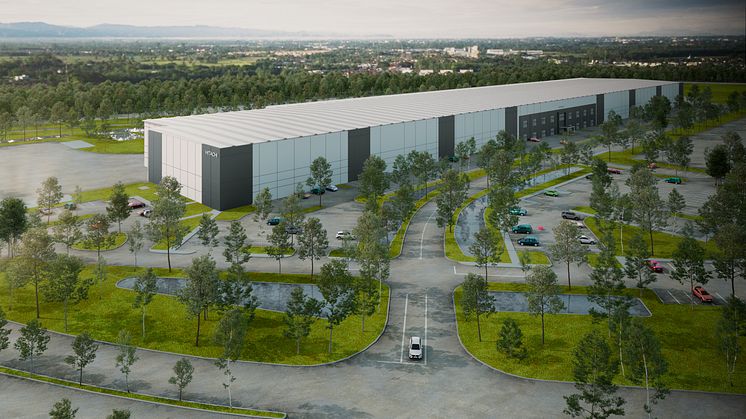 CGI of the Final Design for the New Maryland Factory