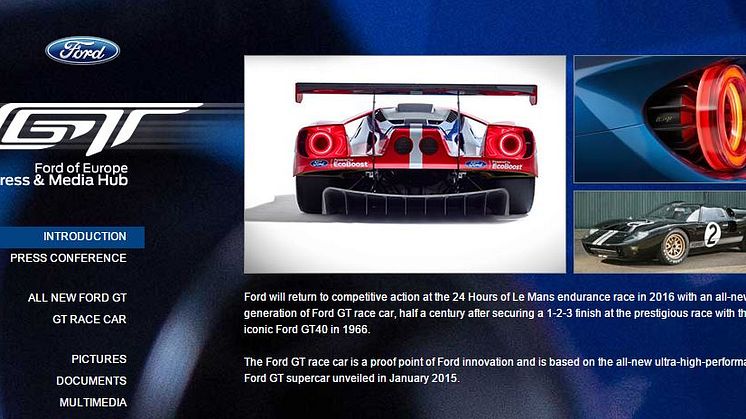 Ford GT vender tilbage til Le Mans