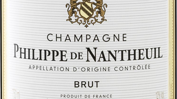 Philippe de Nantheuil är Sveriges mest sålda champagne!