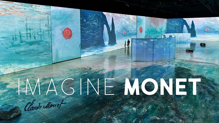 En unik konstupplevelse utanför ramarna på Artipelag: Imagine Monet – The Immersive Exhibition