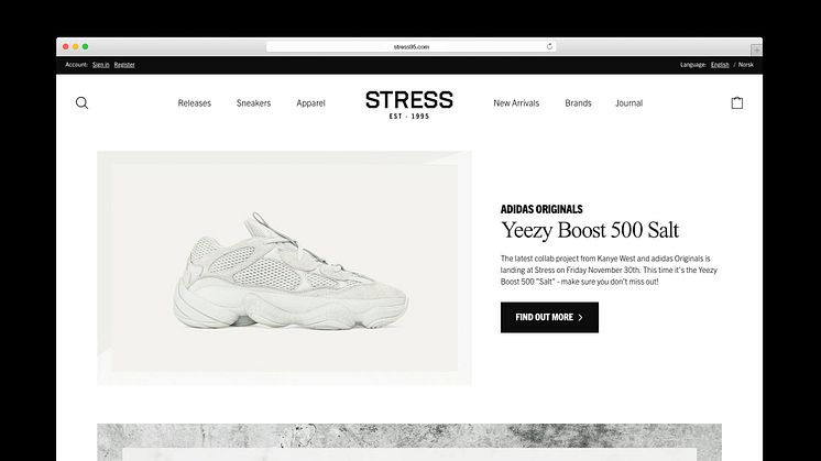  Panagora launches Stress95's new e-commerce, which directly led to increased conversion