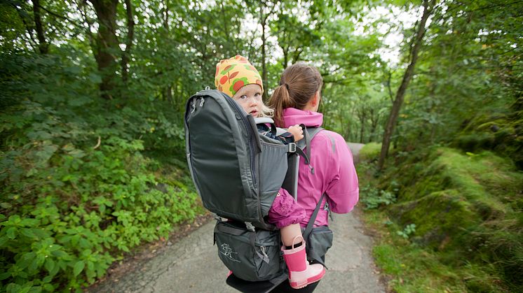 Bergans ute med ny bæremeis - Lilletind Child Carrier