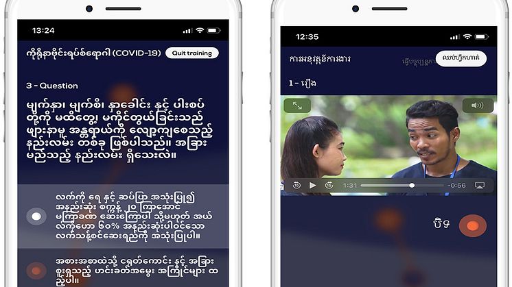 MOVE: Mobile app for migrantworkers with films