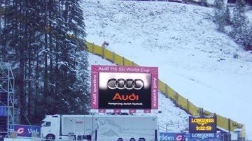 Mitsubishi Electric screens deliver peak performance at Audi Alpine FIS Ski World Cup