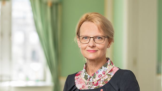 Heléne Fritzon ersatte Morgan Johansson som migrationsminister hösten 2017