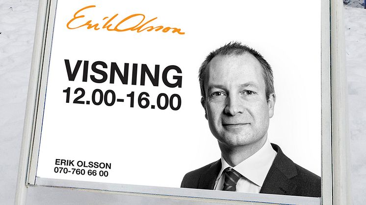 Erik Olsson Fastighetsförmedling kommenterar bostadsmarknaden 12 januari 2024