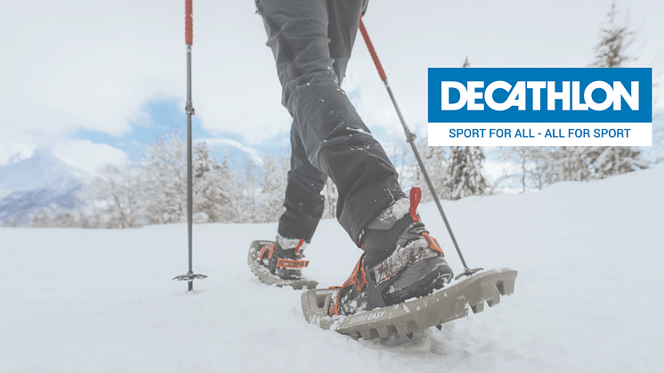 Nu har Decathlon släppt nya snöskor för vandring - SH 100 EASY.