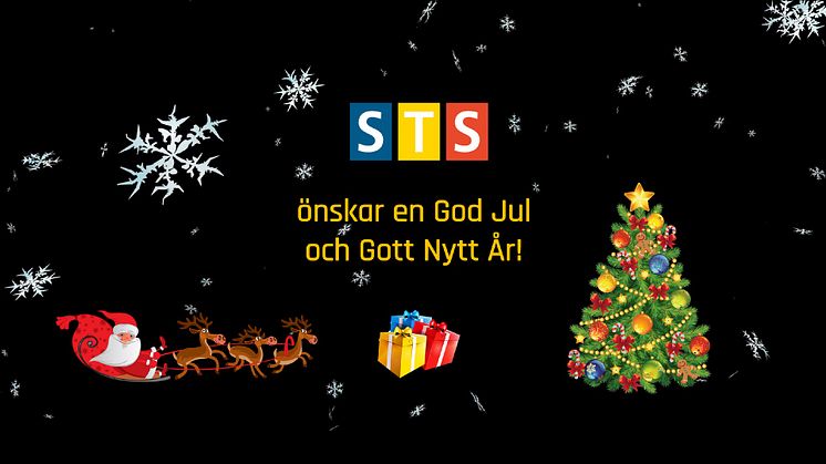 God Jul & Gott Nytt År Önskar STS!