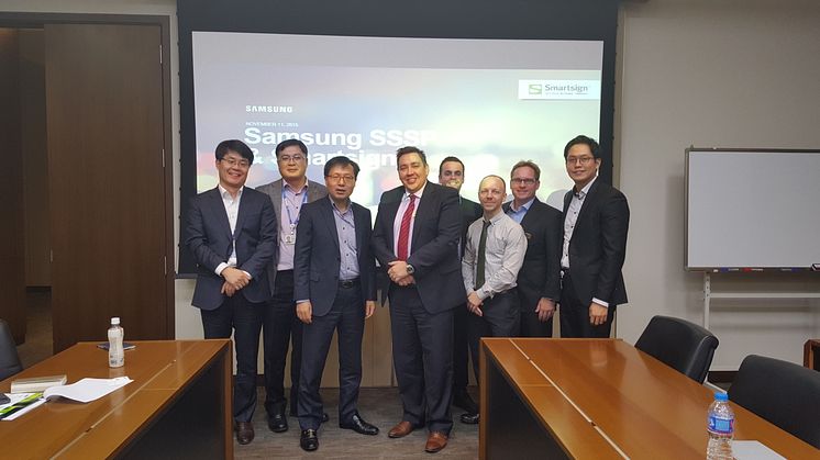 Samsung South Korea makes global investment in Smartsign | Smartsign AB