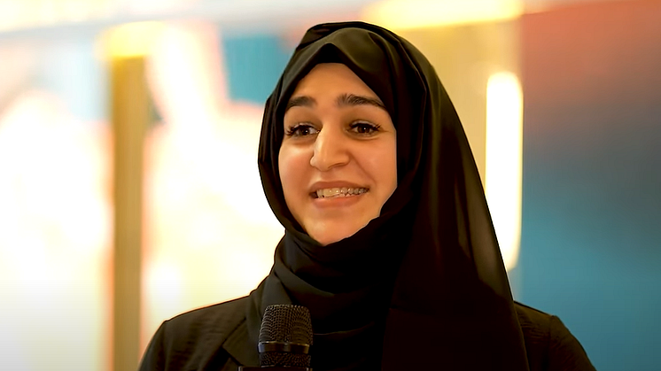 Hoor Alkhaja has a special talent for perfectly crafting her responses 