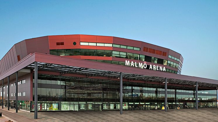 Skådeplatsen för Bordtennis-EM 2023. Foto: Malmö Arena