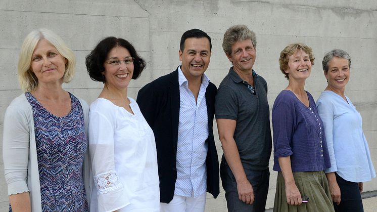 Leitungsteam des Goetheanum-Eurythmie-Ensembles (v.l.n.r.): Silke Sponheuer, Gioia Falk, Eduardo Torres, Stefan Hasler, Maren Stott und Tanja Masukowitz