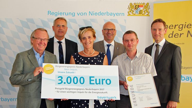 Preisverleihung Bürgerenergiepreis Niederbayern 2017_Schule Abensberg