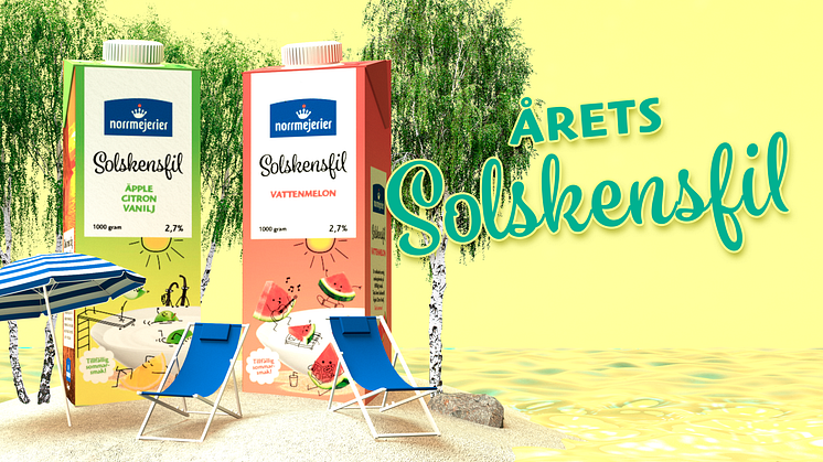 Norrmejerier presenterar årets Solskensfiler i två härliga sommarsmaker. Vilken blir din favorit?