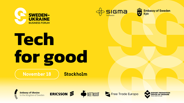 Hållbara innovationer temat när svenska och ukrainska techscenen möts i Stockholm
