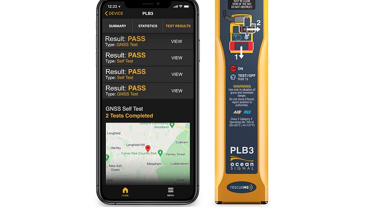 The new Ocean Signal rescueME PLB3 with AIS and mobile app