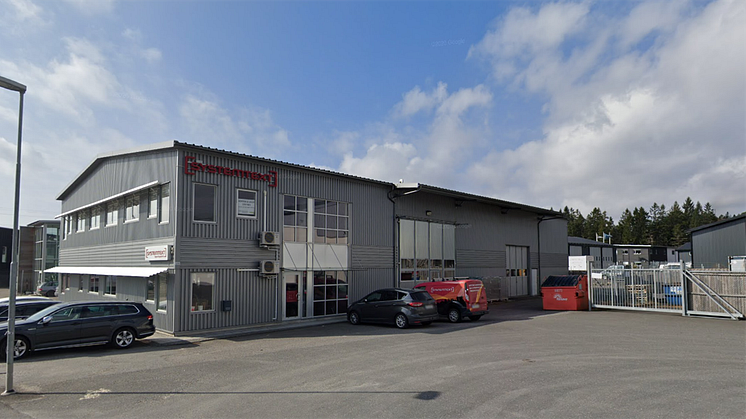En av fastigheterna i industriportföljen, belägen i Mölnlycke.