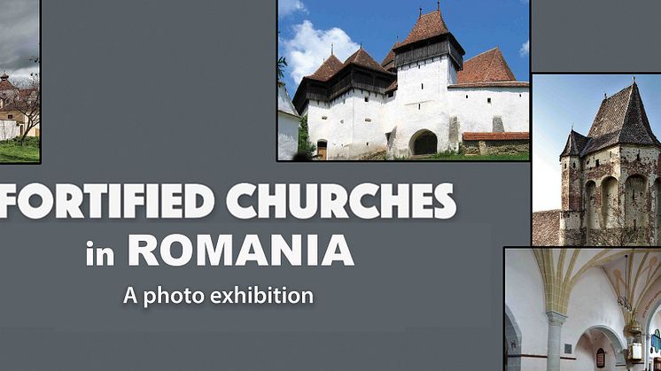 En utställning om befästa kyrkor från Rumänien invigs på Rumänska kulturinstitutet