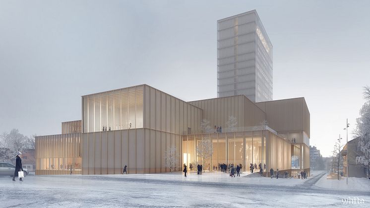 Konstnärer ska bidra till gestaltningen av Skellefteås kulturhus 