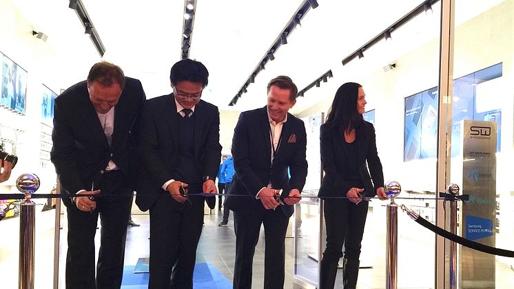 Samsung åpnet sin første ”superstore” i Norge