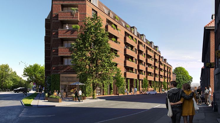 LINK Arkitektur vinder første boligprojekt på det tidligere Amtssygehus i Aarhus