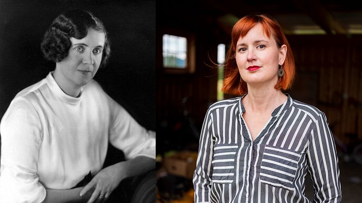 Astrid Väring och Maria Broberg, författare till böckerna I som här inträden... och Bakvatten